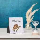 Positives Zitat Seien Sie selbst mit Cowgirl Hut Fotoplatte (InSitu)