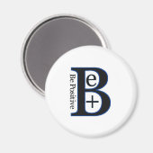 Positives zweites Design Magnet (Vorderseite/Rückseite)