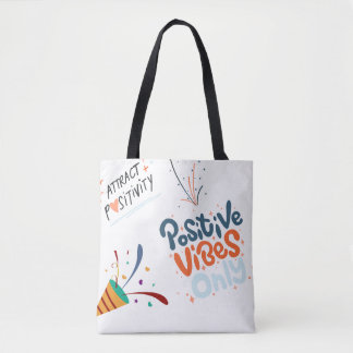 Positivität anziehen tasche