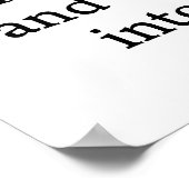 Positivität hinzufügen poster (Ecke)