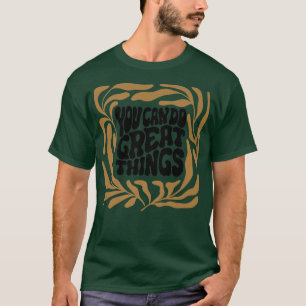 Positivität Lebende Männer Frauen Neuheit Vintag A T-Shirt