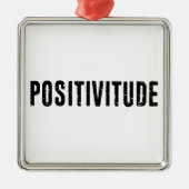 Positivität Ornament Aus Metall (Vorne)