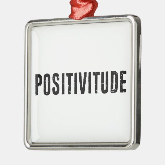 Positivität Ornament Aus Metall (Links)