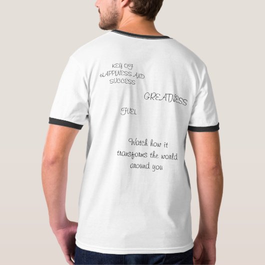 POSITIVITÄT T-Shirt (Rückseite)