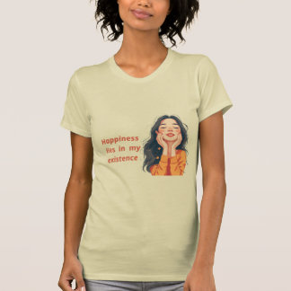 Positivität und Sonnenschein ausstrahlen T-Shirt