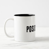 Positivität Zweifarbige Tasse (Links)