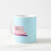 Positivitea Kaffeetasse (Vorderseite Links)