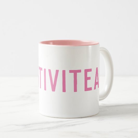 POSITIVITEA-Tasse Zweifarbige Tasse (VorderseiteRechts)