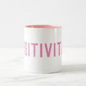 POSITIVITEA-Tasse Zweifarbige Tasse (Mittel)