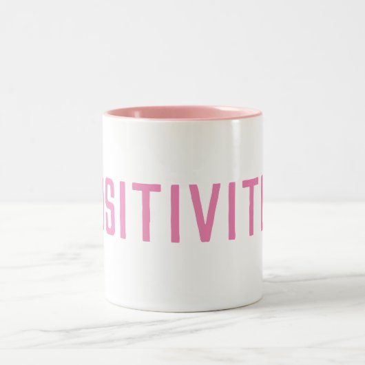 POSITIVITEA-Tasse Zweifarbige Tasse (Mittel)