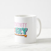 positivity is the key design  kaffeetasse (VorderseiteRechts)