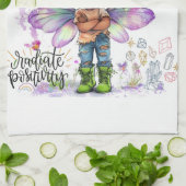 Positivity Lil' Fairy Kitchen Handtücher (Gefaltet)