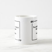 Positivity mug - feld by happy thoughts, and tea kaffeetasse (Mittel)