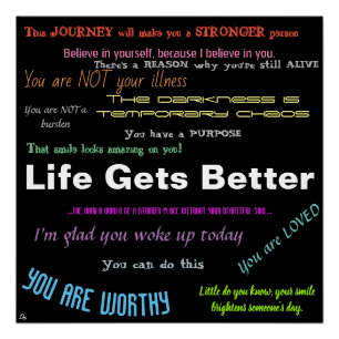 Positivposter Poster