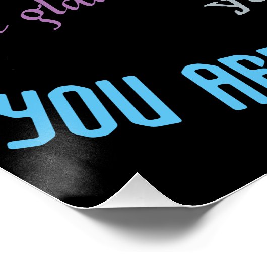 Positivposter Poster (Ecke)