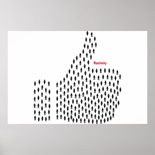 Positivposter Poster (Vorne)