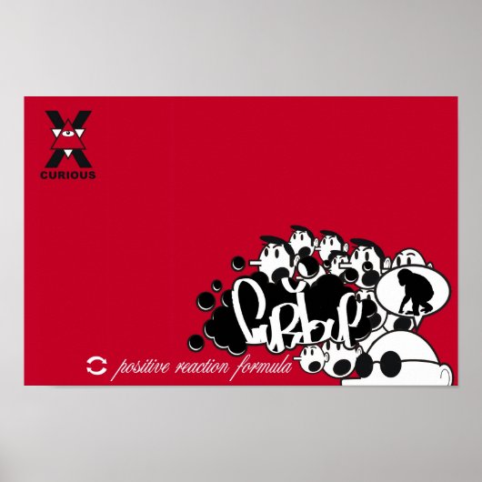 Positivreaktionsformel Poster (Vorne)