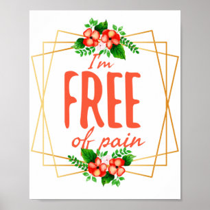 Positivvibes Zitate für Erfolg Poster
