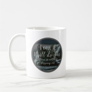 Positivvibes-Zitate zur Selbstverbesserung Kaffeetasse