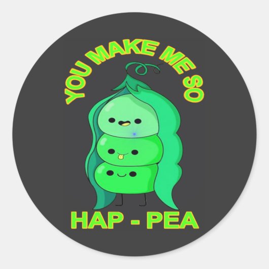 Positivvisionen Runder Aufkleber (Vorderseite)