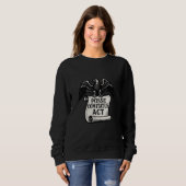 Posse Comitatus Act Eagle Scroll Sweatshirt (Vorne ganz)