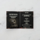 Possessed Doll Adult Halloween Einladung (Innenseite)