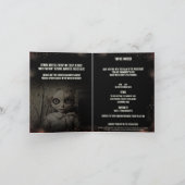 Possessed Doll Adult Halloween Einladung (Innenseite)