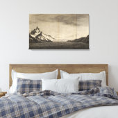 Possession Bay, Südgeorgien Leinwanddruck (Insitu (Schlafzimmer))