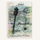 Possibilities dragonfly journal notizblock (Vorderseite)