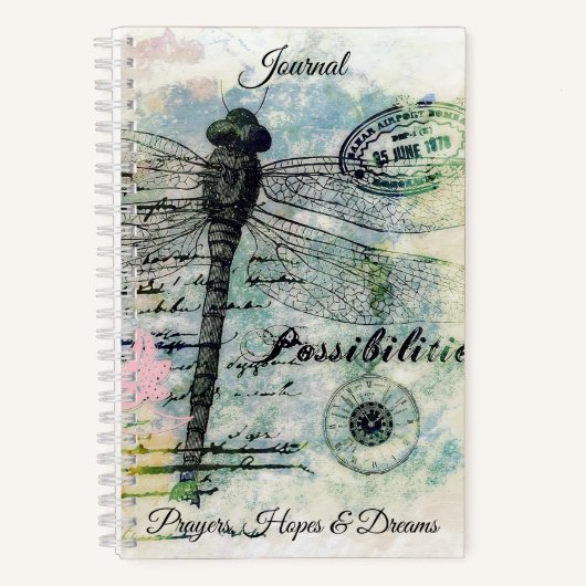 Possibilities dragonfly journal notizblock (Vorderseite)