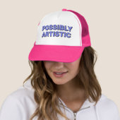 Possibly Artistic™ Trucker Hat Truckerkappe (Beispiel)