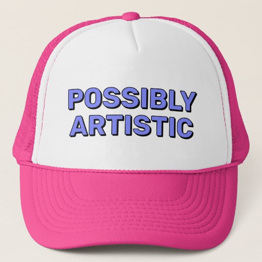 Possibly Artistic™ Trucker Hat Truckerkappe (Vorderseite)