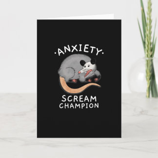 POSSUM ANXIETY SCREAM CHAMPION KARTE