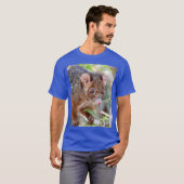Possum at Arkarra Lagoons caesium funny T-Shirt (Vorne ganz)