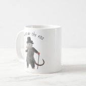 Possum auf der Ritz Kaffee-Tasse Kaffeetasse (Vorderseite Links)