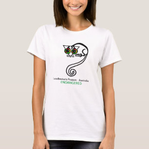 POSSUM des Leadbeaters - gefährdete Tiergrafik T-Shirt