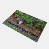 Possum Doormat Fußmatte (Schrägansicht)