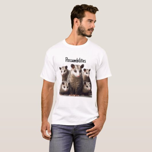 Possum Family T - Shirt (Vorne ganz)