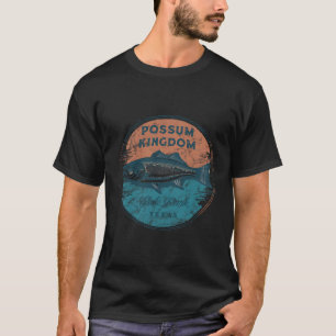 Possum Kingdom State Park Texas Retro Vintage Fisc T-Shirt