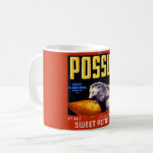 Possum Label Kaffeetasse (Vorderseite Links)