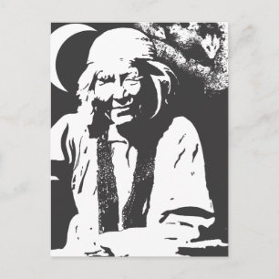 Possum Lady Postkarte