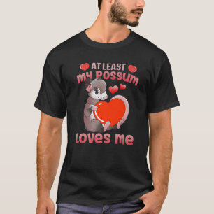 Possum Liebe Red Valentine Heart Opossum Lovers Gi T-Shirt