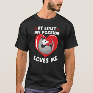 Possum Liebe Rotes Valentinherz    OpossumPossum T-Shirt