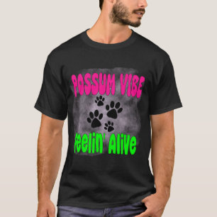 possum opossum lustige Mülleimer Straßenkatze T-Shirt