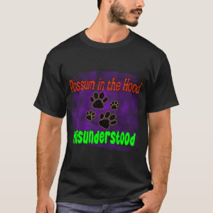 possum opossum lustige Mülleimer Straßenkatze T-Shirt