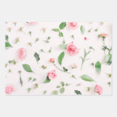 Possum Opossum Rose Blumengeschenk Wrapping Geschenkpapier Set (Vorderseite 2)