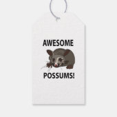 Possum Phantastisch Funny Possum Geschenkanhänger (Rückseite)