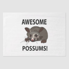 Possum Phantastisch Funny Possum Seidenpapier