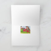 Possum Picnic Card.  Neues Inneres Dankeskarte (Innenseite)