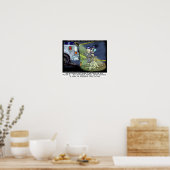 Possum Protocol Funny Collectious Art Posters Poster (Küche)